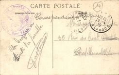 Caen - die Hamelin Kasernen und das Denkmal von den Mobiles - CPA