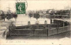 Caen - der Hafen - CPA