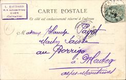 Caen - Innenraum der Kirche - CPA