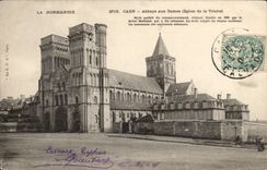 Caen - Abtei mit der Dame-Kirche der Dreiheit - CPA