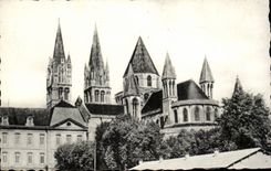 Caen - die Abtei mit den Mannern - Jahrhundert Kirche-St- Etiennexii - CPA