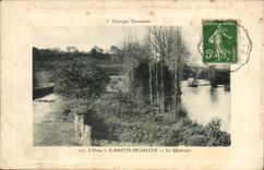 CPA the flowering ash has Saint Martin de Sallen the outfall