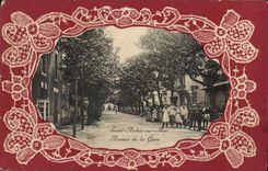 Saint aubin on Sea cPA Which occurred of the station