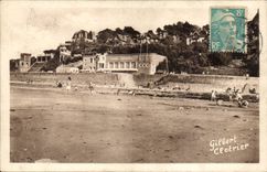 Vilerville sur Mer cPA La plage et la digue