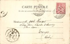 Paris CPA the Subway and canal Saint Martin in the Villette (Subway)