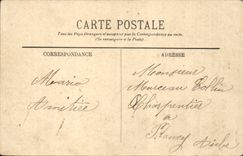 Paris CPA La gare de Saint Lazare