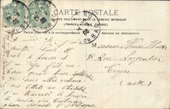 Paris CPA Train station of North