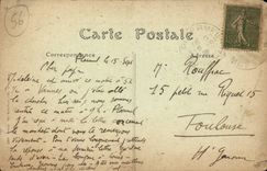 Ploermel CPA Church Sainte Armel