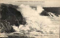 Quiberon CPA a beautiful heavy swell has Port Kerne