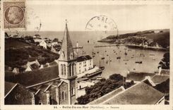 Beautiful Island at sea CPA Sauzon