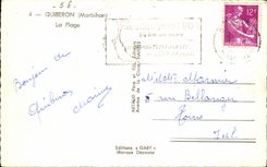 Quiberon CPA the beach