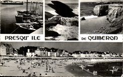 Peninsula of Quiberon MODERN CARD