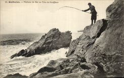 Quiberon CPA Fisherman of bar to the hole of the blower