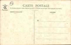 Sainte Anne d' Auray CPA the cloister Pilgrims in prayers