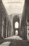 Abbey of Saint Mathieu CPA Seen interior of the ruins the principal nave