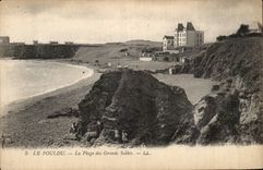 Pouldu CPA the beach of large sands