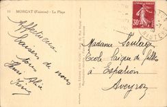 Morgat - the Beach - CPA