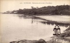 Pouldu - Mouth of Laita has Porz Mouric - CPA