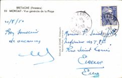 Morgat - View of the Beach - CPA