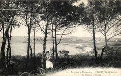Tregastel Diben - Surroundings of Pougastel - the Beach and the Primil Point - View of the Point - CPA