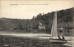 Quimper CPA the river Transfers Them Short the jump of the virgin (boat)