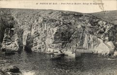 Pointe du Raz CPA Petit port de Bestree Refuge des langoustiers (langouste peche)