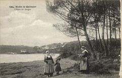 CPA Fluss von Quimper der Handgriff von Kergoz