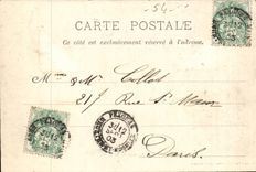 Baccarat - Avenue of the Station - Collos - CPA