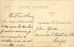 Umlagerungen von Toul veranschaulichten - Bruley - die Hohle und die alte Kirche - CPA