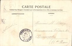 Wood the Bishop - the Evening meal - tries - militaria - CPA