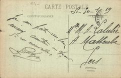 Baccarat - Street of the Bridges before the War - With the Parisian Modes House of Confidence - CPA