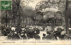 Nancy CPA A la pepiniere Le kiosque de la musique