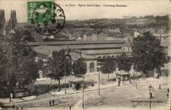 Nancy CPA La gare Eglise Saint Leon Faubourg Stanislas