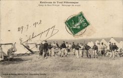 Surroundings of Toul CPA Camp of Wood the bishop Cleaning of the weapons (militaria) TOP