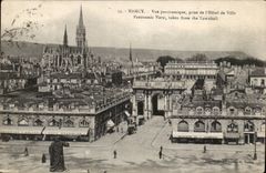 Nancy CPA Vue panoramique prise de l'hotel de ville