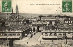 Nancy CPA Vue panoramique sur la place de la carriere