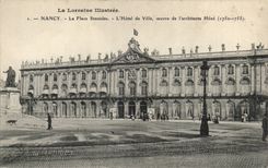 Nancy CPA Place Stanislas Hotel de ville oeuvre de l'architecte Here