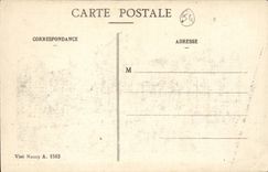 Baccarat CPA the street of the bridges and the church of Deneuvre