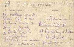 Nancy - Bombardements de 9 10 Septembre 1914 - Rue Ste Anne La Maison du Culte Evangelique - CPA 