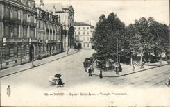 Nancy - Square Saint Jean - Temple Protestant - CPA 