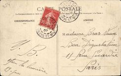 Nancy - Ansicht genommene Str Epvre - CPA