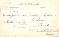 Nancy - der Stanislas-Platz und das Rathaus - CPA