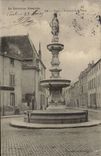 Toul CPA Brunnen des Platzes