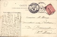 Toul CPA Brunnen des Platzes