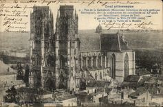 Toul CPA gesehen von der Kathedrale