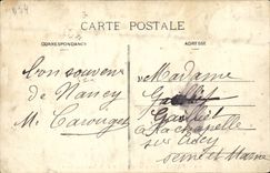 Nancy cPA Vue generale prise de la basilique Saint Epvre