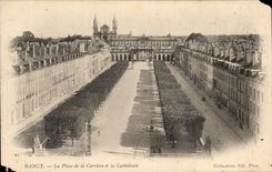 Nancy CPA la place de la carriere et la cathedrale