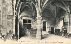 Nancy CPA palais des ducs de lorraine Entree principale Vestibule