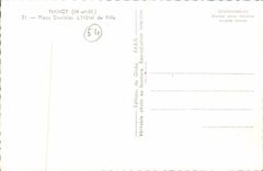 Nancy CPM Place Stanislas L'hotel de ville