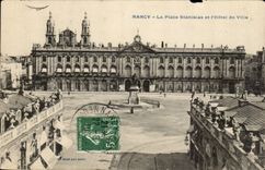 Nancy CPA La place Stanislas et l'hotel de ville